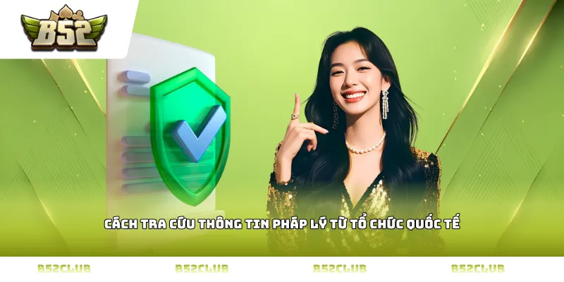 Cách tra cứu thông tin pháp lý từ tổ chức quốc tế