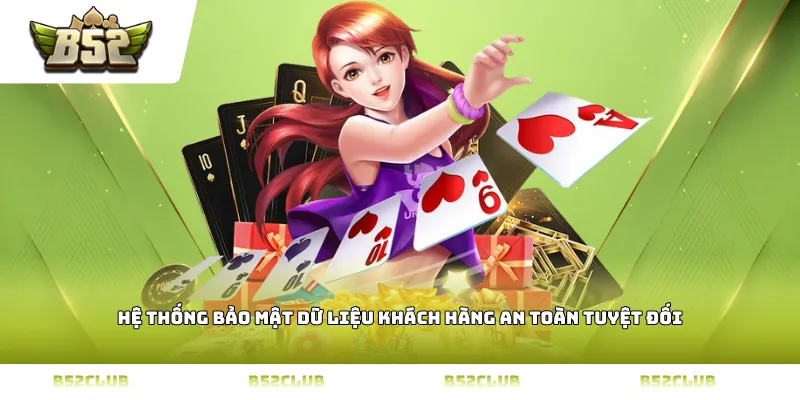 Hệ thống bảo mật dữ liệu khách hàng an toàn tuyệt đối
