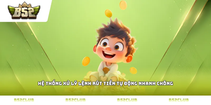 Hệ thống xử lý lệnh rút tiền tự động nhanh chóng